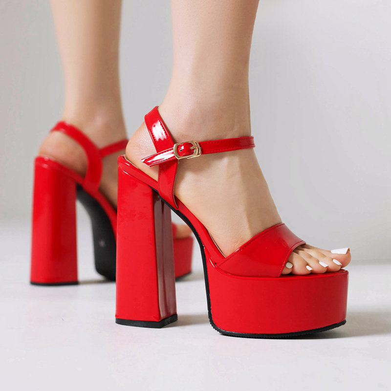 Platform Sneakers Chunky - ORCHALISA Desain Sandal Wanita Peep Toe