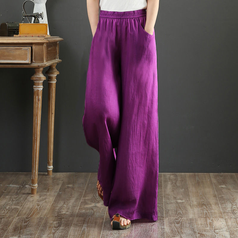 Women'S Shoes X Wide - Celana Wanita Musim Panas 2025 Katun