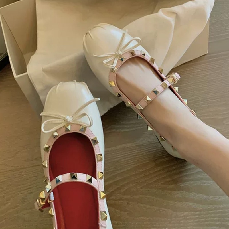 Ballet Flat Women - Sepatu Wanita Mary Jane Flats, Sepatu