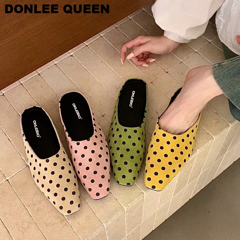 Ballet Flat Women - Sepatu Sandal Wanita Model Mules Musim