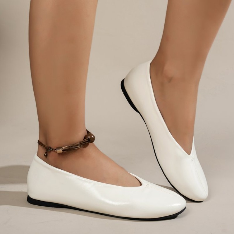 Ballet Flat Women - Sepatu Wanita Model Slip-on Kasual, Ujung
