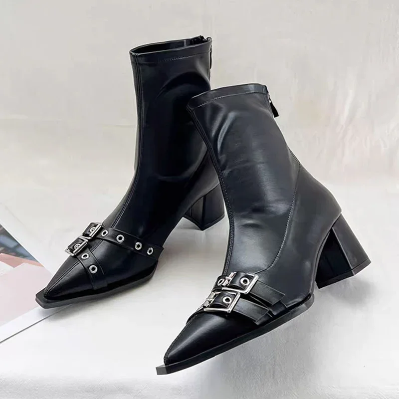 Women'S Shoes Chelsea - Sepatu Bot Pergelangan Kaki Hak Tinggi
