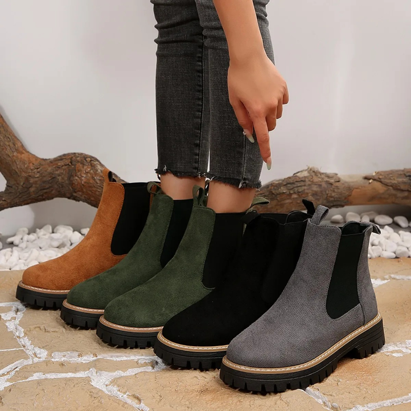 Women'S Shoes Chelsea - Sepatu Bot Wanita Baru Musim Dingin