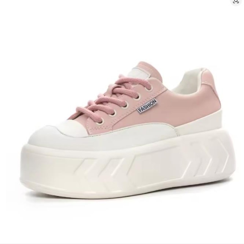 Platform Sneakers Chunky - Sepatu Sneakers Platform Wedge Wanita Kasual