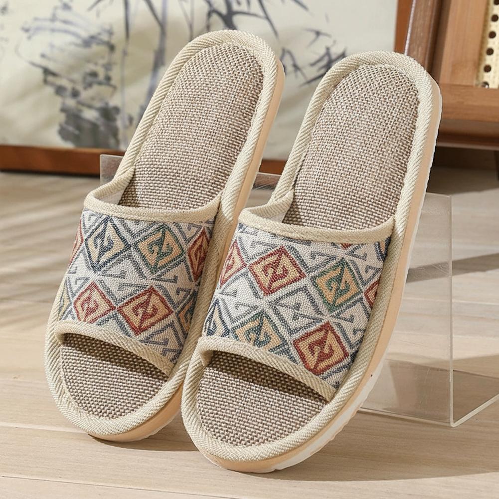 Sendal Rumah Linen Four Season - Women Shoes On Sale ulasan dan harga