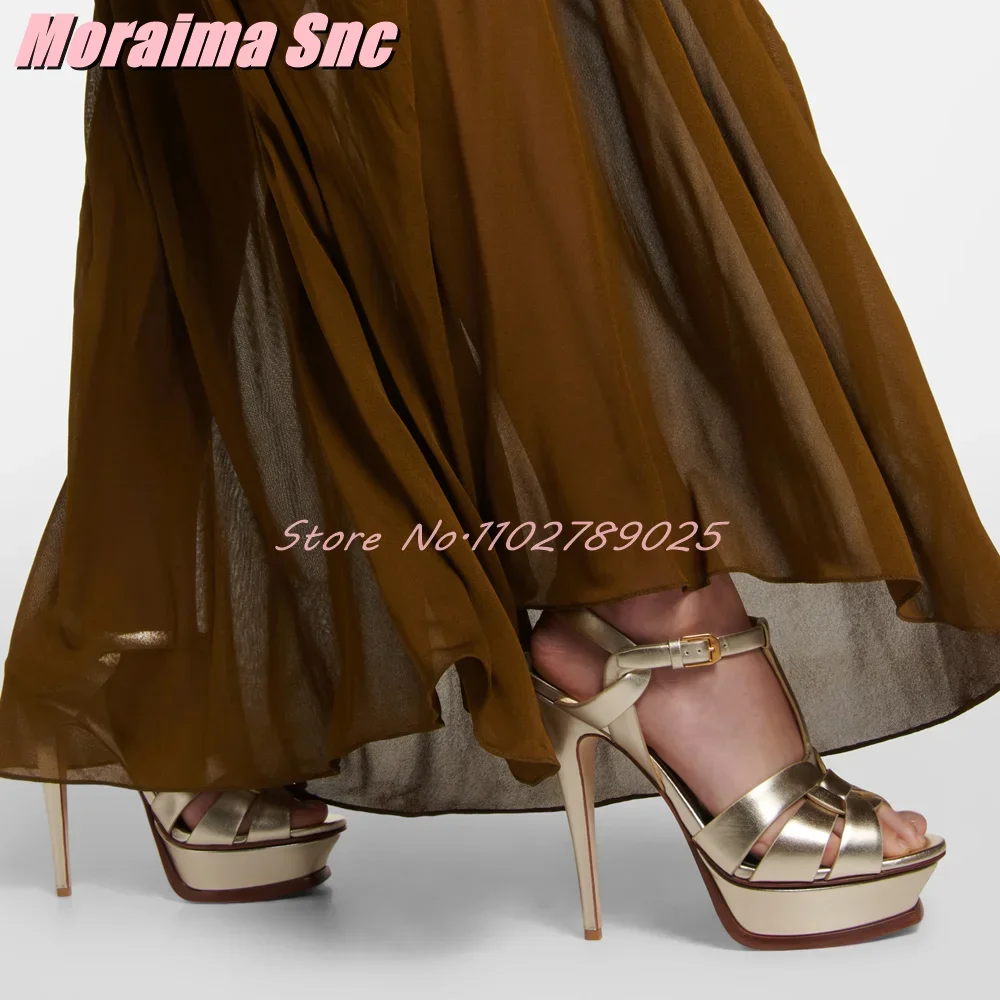 Platform Waeve t-strap sandal  - Women Shoes On Sale ulasan dan harga
