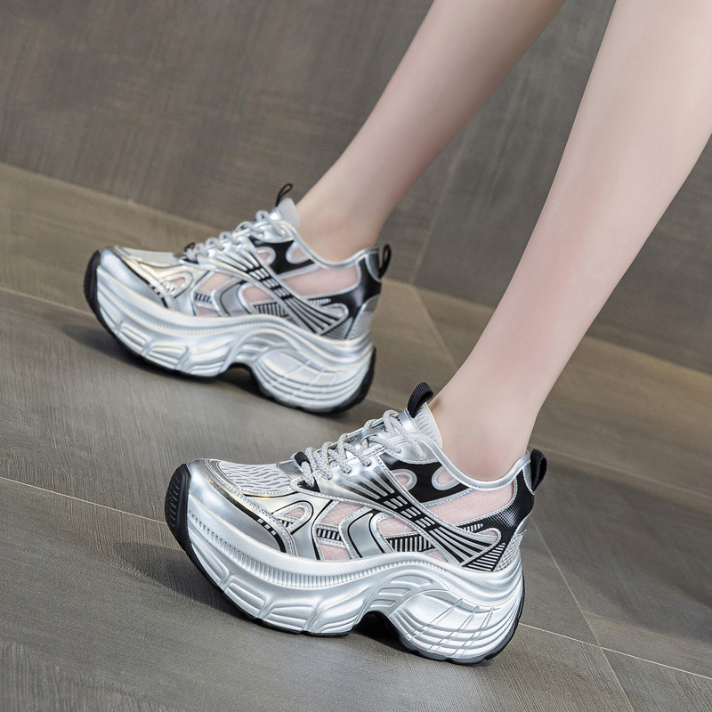 Sepatu Sneakers Platform Penam - Platform Sneakers Chunky ulasan dan harga