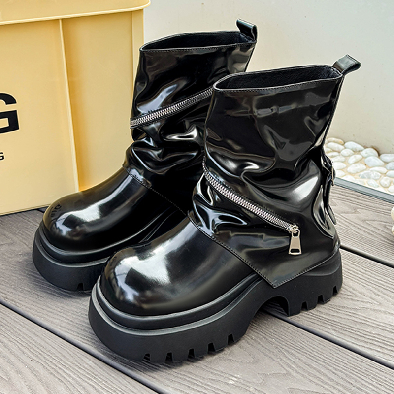 Sepatu Kulit Platform Fashion  - Women'S Shoes Chelsea ulasan dan harga