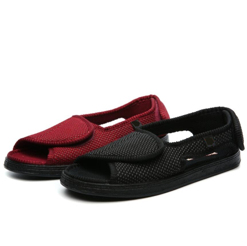 Peep-Toe Kaki Diabetes Pembesa - Women'S Shoes Back To School ulasan dan harga