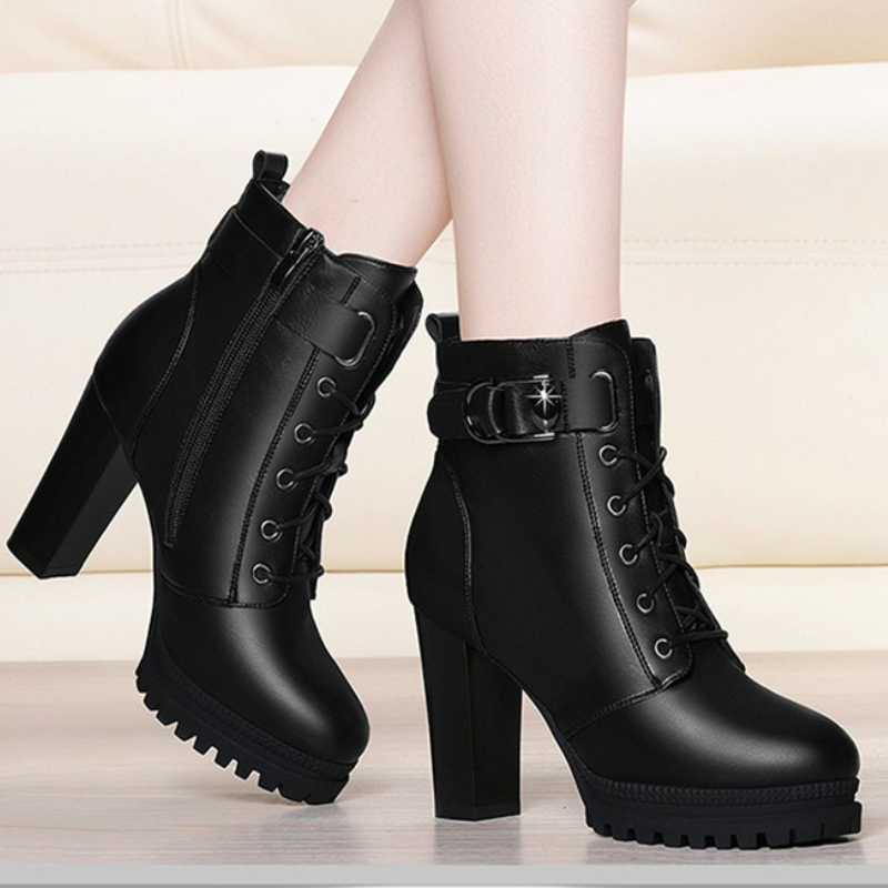 Sepatu Boots Wanita Hak Tinggi - Women'S Shoes Chelsea ulasan dan harga