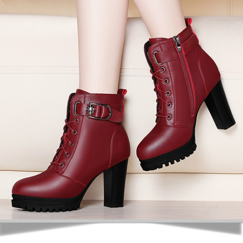 Sepatu Boots Wanita Hak Tinggi - Women'S Shoes Chelsea ulasan dan harga