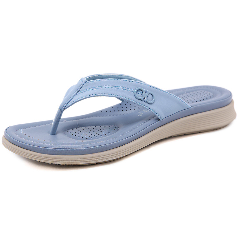 Sandal Wanita Musim Panas, San - Thong Flat Sandal ulasan dan harga