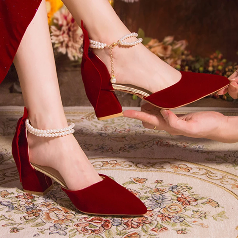 Sepatu Pumps Wanita Mewah Rant - Women'S Shoes Burgundy ulasan dan harga