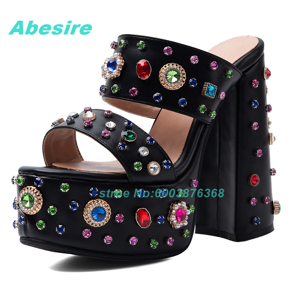 Sandal Wanita Hak Tebal Berhia - Women'S Shoes Y2K ulasan dan harga