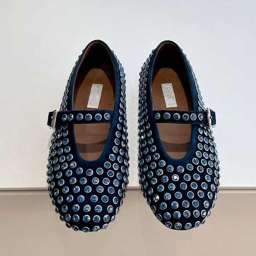 Sepatu wanita Mary Jane, kulit - Ballet Flat Women ulasan dan harga