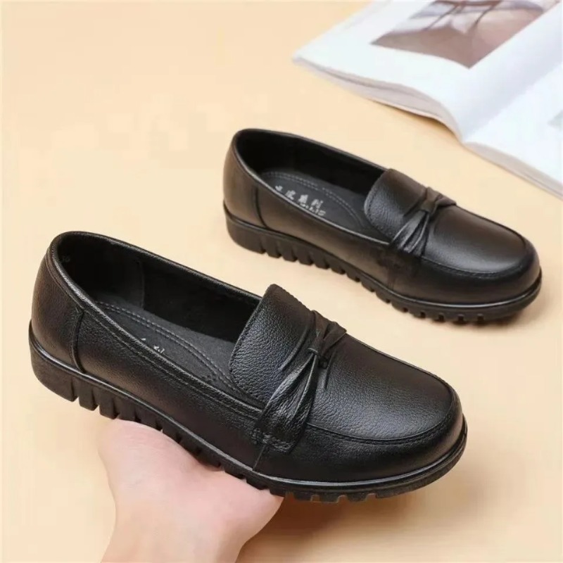 Sepatu Wanita 2025 Sepatu Kuli - Women'S Shoes Loafers Black ulasan dan harga