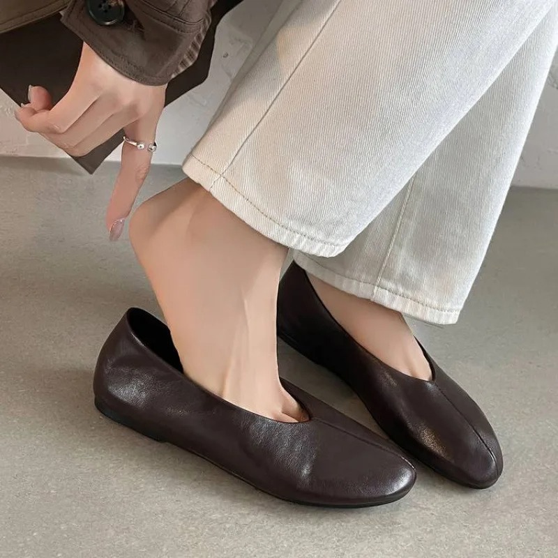 Sepatu Loafer Wanita Model Sli - Women'S Shoes Burgundy ulasan dan harga