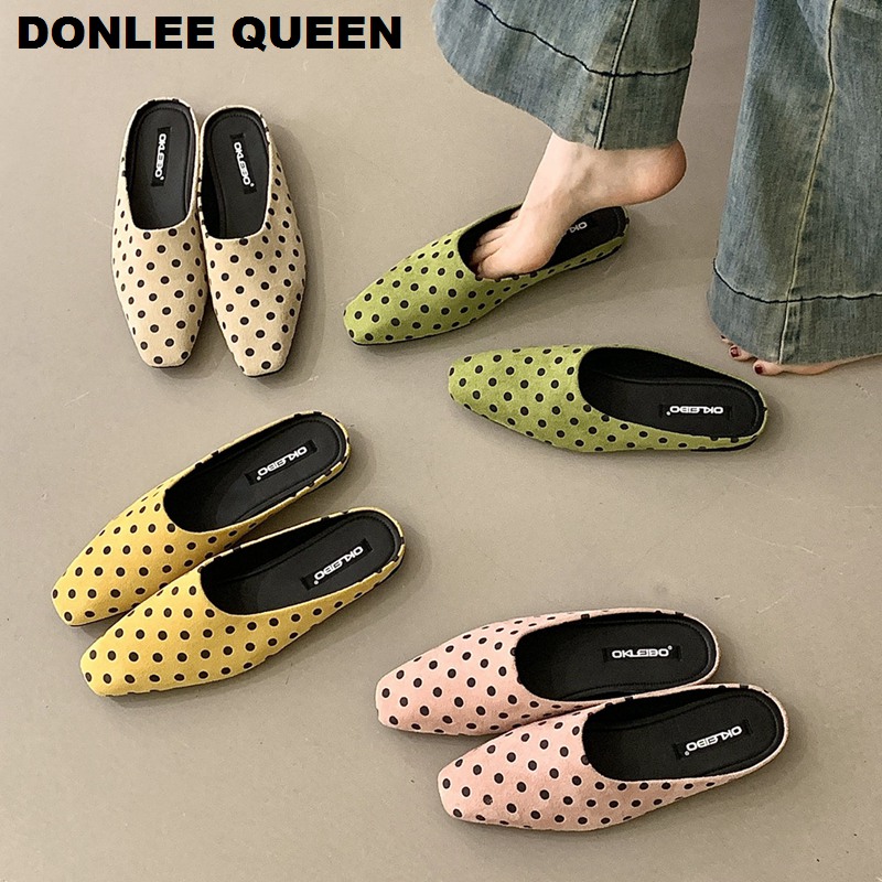 Sepatu Sandal Wanita Model Mul - Ballet Flat Women ulasan dan harga