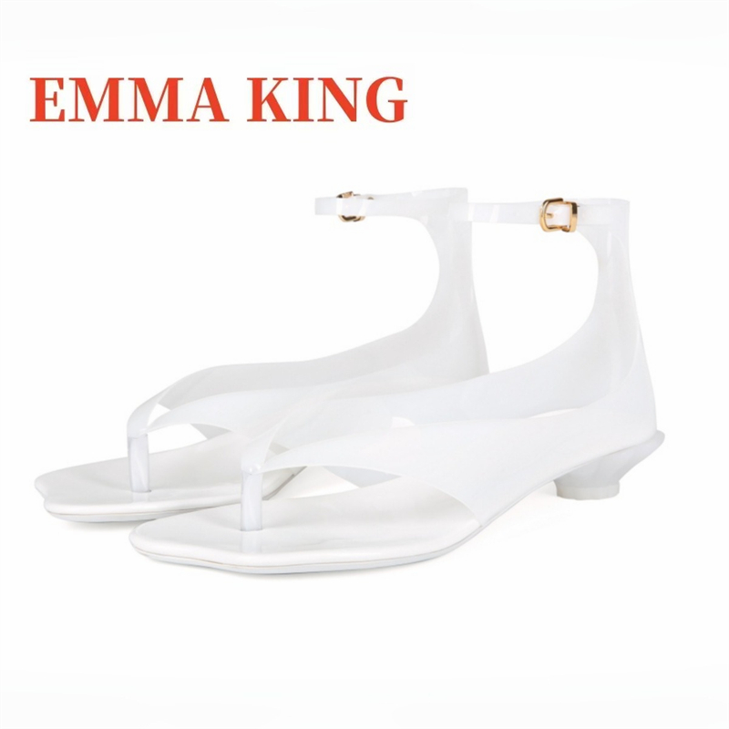 Sandal Jelly Thong Wanita, San - Thong Flat Sandal ulasan dan harga