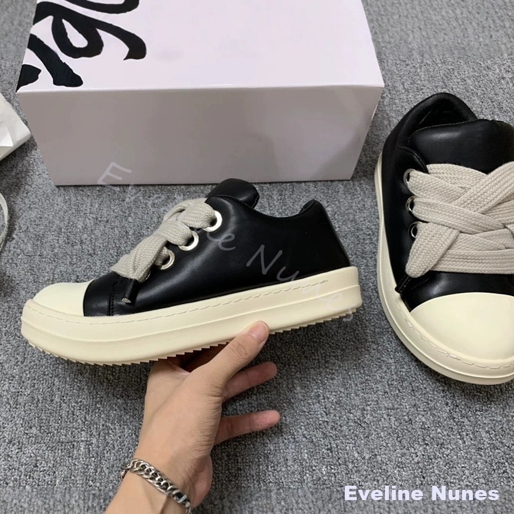 Sepatu Sneakers Platform Kulit - Women'S Shoes Y2K ulasan dan harga