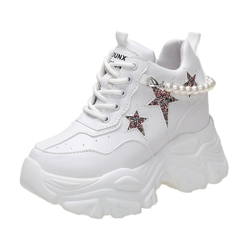 Sepatu Platform Tinggi Berkual - Platform Sneakers Chunky ulasan dan harga