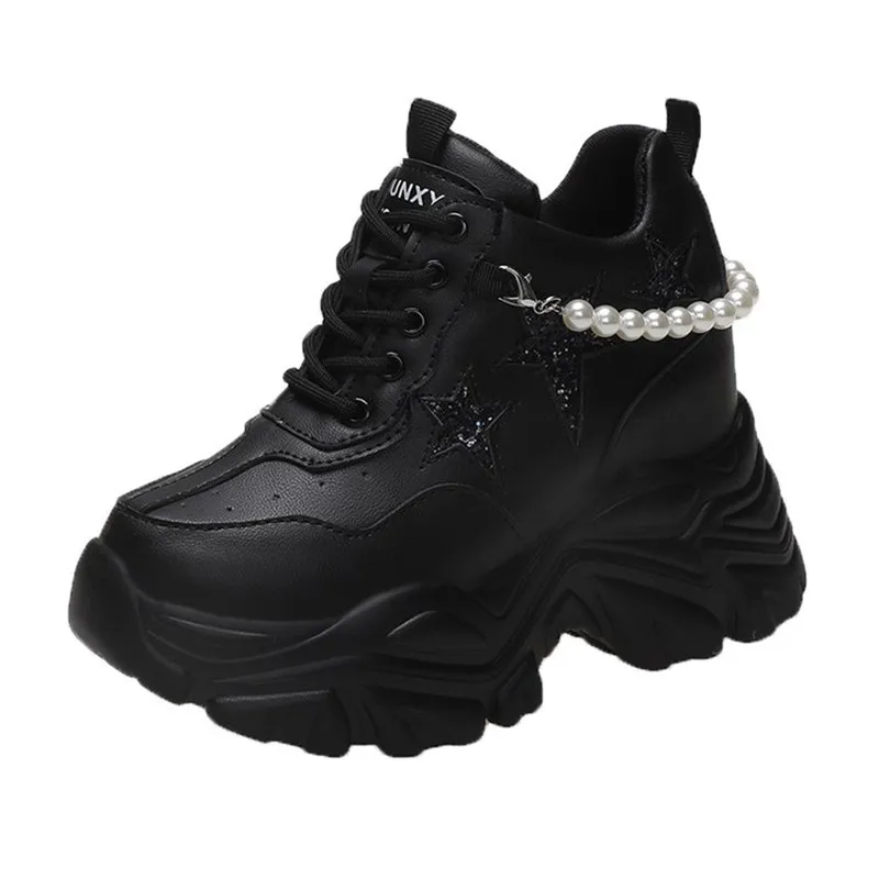 Sepatu Platform Tinggi Berkual - Platform Sneakers Chunky ulasan dan harga