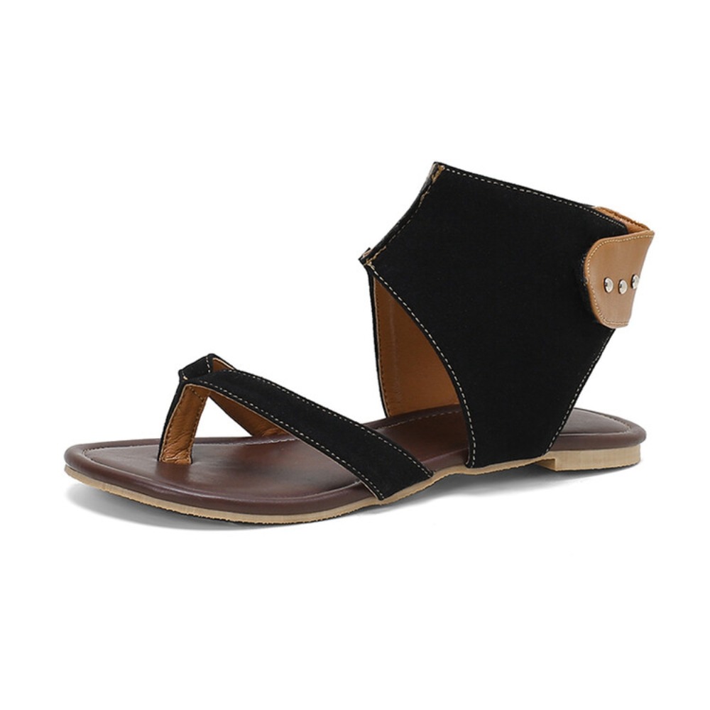 Sandal Gladiator Flip Flop Wan - Thong Flat Sandal ulasan dan harga