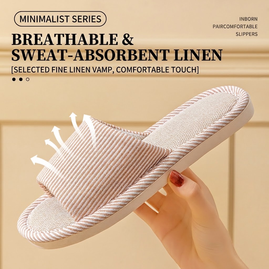 Sandal Linen Rami Bernapas unt - Women Shoes On Sale ulasan dan harga
