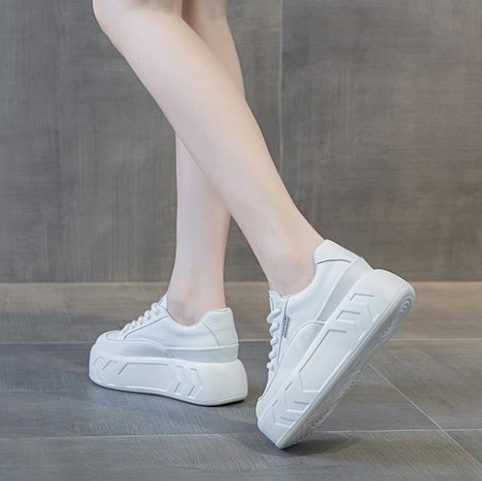 Sepatu Sneakers Platform Wedge - Platform Sneakers Chunky ulasan dan harga