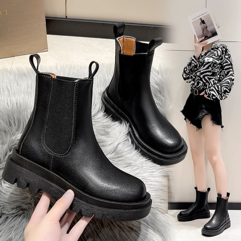 Sepatu Bot Wanita Kasual Model - Women'S Shoes Chelsea ulasan dan harga