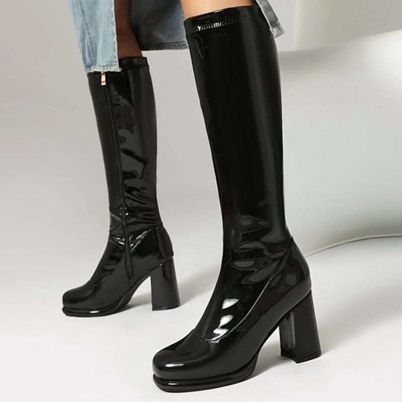 Sepatu bot tinggi lutut wanita - Women'S Shoes Chelsea ulasan dan harga